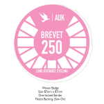 Brevet 250 Woven Badge