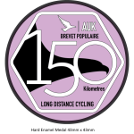 BP 150 km Hard Enamel Medal